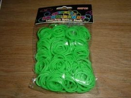 Loom bands groen