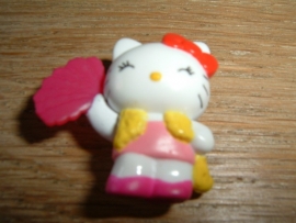 Superleuke Hello Kitty hangertjes met waaier