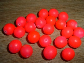 Mooie fluor roze Buri zaden van 12 mm.