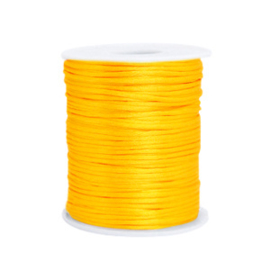 Satijn draad 1.5mm Sunflower yellow