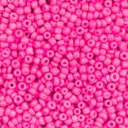 Glaskralen Rocailles 2mm Neon pink 10 gram