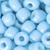 Glaskralen Rocailles 3mm Light blue 20 gram