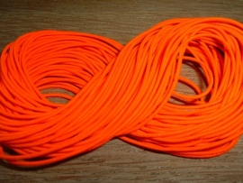 Elastiek draad in een mooie neon oranje kleur.