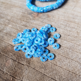 Katsuki kralen 6mm Chambray blauw