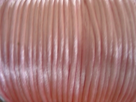 Satijnkoord in een mooie lichtroze kleur