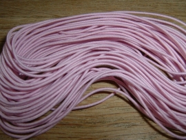 Elastiek draad in een mooie roze kleur van 0.8 mm.