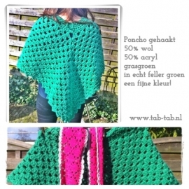 Poncho groen