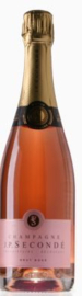 Champagne rosé brut  per fles