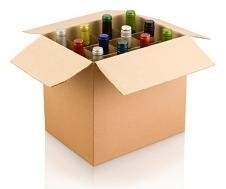 Proefpakket  drie verschillende wijnen.