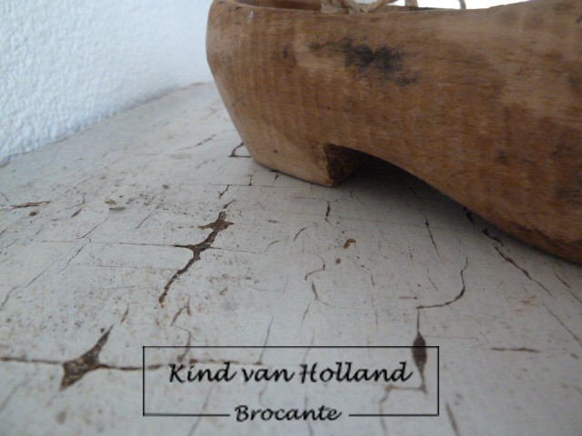 Paar houten klompjes *