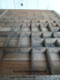 Oude letterbak *