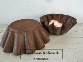 Setje van 2 stuks ribbelbakvormen *