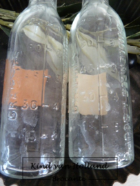 Set van 2 apothekersflesjes *