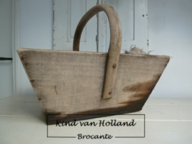 Houten druivenplukbak *