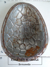 Oude chocolademal Paasei Nr. 1 *