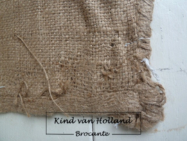  Koffieboonzak met tekst  B *