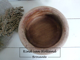 Massief houten bak  *