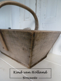 Houten druivenplukbak *