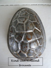 Oude chocolademal Paasei Nr. 1 *
