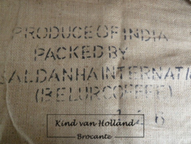 Koffieboonzak met tekst A*