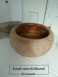 Massief houten bak  *