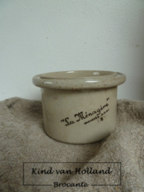 Oude grès paté pot *