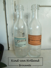 Set van 2 apothekersflesjes *