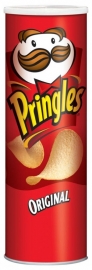 Grote Pringles met gepersonaliseerde wikkel
