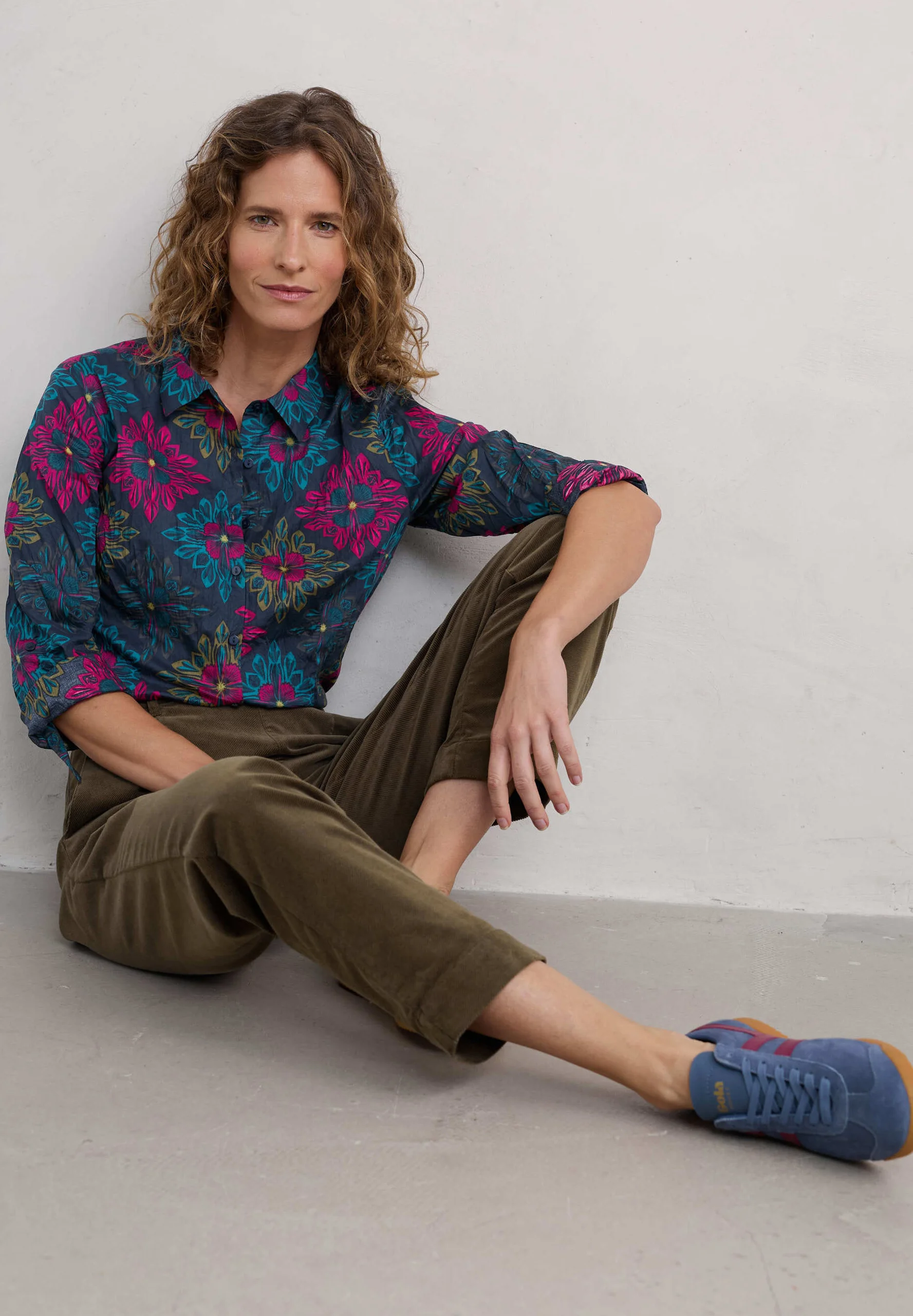 Seasalt - Larissa shirt Cut glass mix