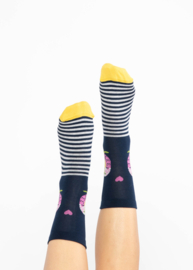 Blutsgeschwister - Sensational steps socks Budgie buddies