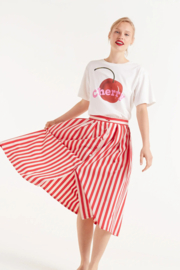 Compania Fantastica - Doorknooprok rood-wit
