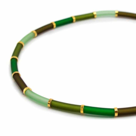 Fates - Ketting Bits and pieces Green