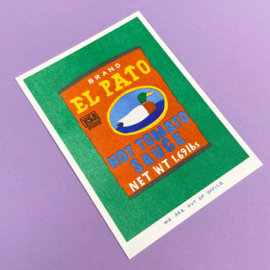 Resin print - Blik El Pato