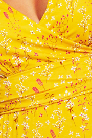 Cissi och Selma -  Anna dress Ängsblom gul