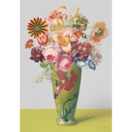 Nin-Nit wall art Bouquet Vase - dibond