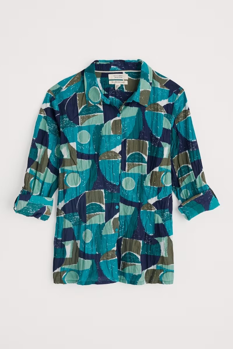 Seasalt - Larissa shirt Penwith abstract emulsion