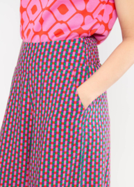 Blutsgeschwister - Trousers In full Bloom Interlaced colors