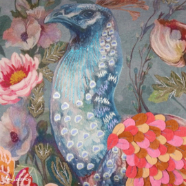 Imbarro - Pauwenkussen Plume