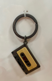 Cassettebandje sleutelhanger