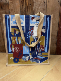 Seasalt Cornwall jute tas Flowers