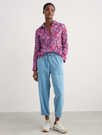 Seasalt - Larissa shirt Collaged floral scarlet