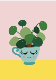 Pilea kaart - Studio Inktvis