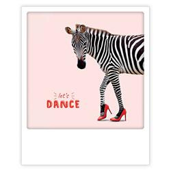 Let's dance zebra kaart