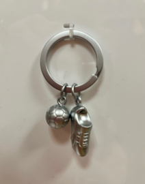 Voetbalschoen sleutelhanger