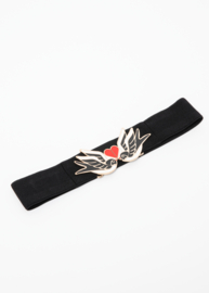 Blutsgeschwister - Swallowmania love ennamel black