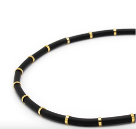 Fates - Ketting Bits and pieces Black gold
