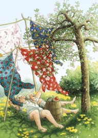 Jurkjes wassen kaart