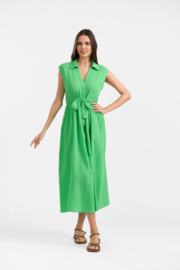 Lalamour - Nikki Dress crinkle green