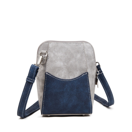 Hi-di-Hi tas Little Paradise grey/ navy blue