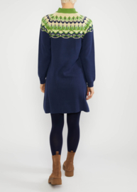Blutsgeschwister - Dress Scandi Woods nostalgic island knit midnight